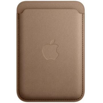Accesoriu Apple FineWoven Wallet cu MagSafe, Taupe