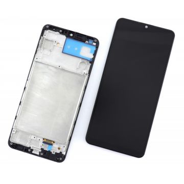 Display Samsung Galaxy M32 M325 OLED cu Rama Black Negru