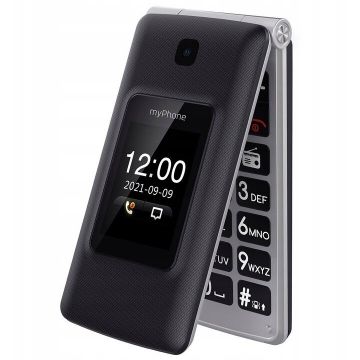 Myphone Telefon Mobil myPhone Tango, Dual SIM, 64 MB RAM, 32 MB, 4G, Negru