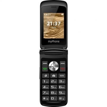Myphone Telefon mobil MyPhone Waltz Dual SIM, 32 MB RAM, 64 MB, 2G, negru