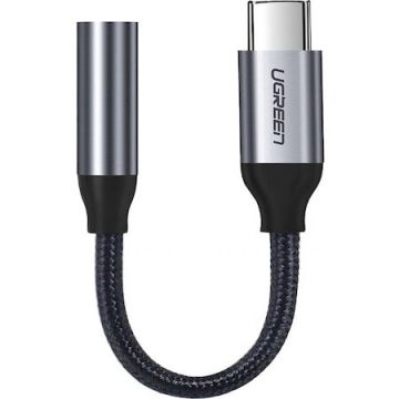 Ugreen Adaptor Audio Ugreen USB Type-C la 3.5 mm, 0.1 m, Gri