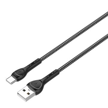 1m Cablu Usb - Usb-c, (negru)