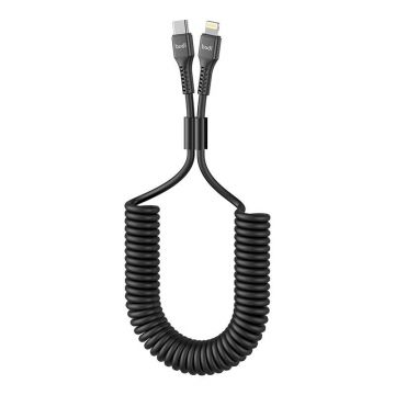 Cablu USB-c la Lightning Spring Budi, 1,8m, 20w