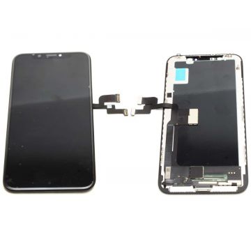 Display Apple iPhone X Negru Black LED TFT High Copy Calitate A+