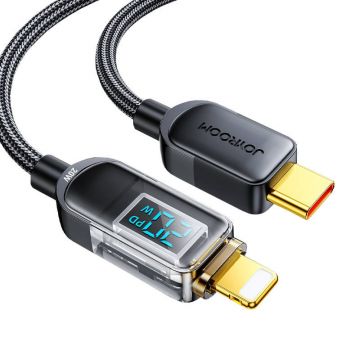 Cablu Usb-c Lightning 20w 1.2m (negru)