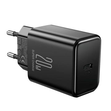 Încărcător Flash Pd, 20w + Cablu 1m (negru)