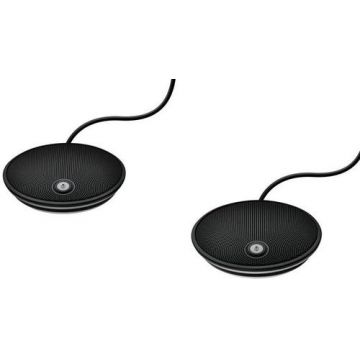 Microfoane Logitech Group, pentru sistem de videoconferinta, 3.5 mm (Negru)
