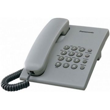 Telefon Fix Panasonic KX-TS500FXH (Gri) Telefon Fix Panasonic KX-TS500FXH (Gri)