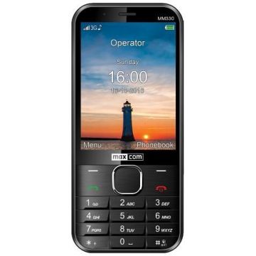 Telefon MaxCom Classic MM330, Display 3.2inch, 5MP, 3G, Single Sim (Negru)