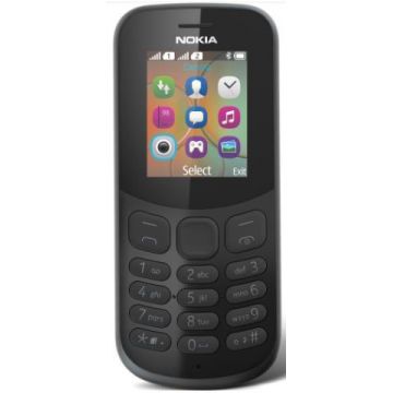 Telefon Mobil Nokia 130 (2017), Dual Sim (Negru)
