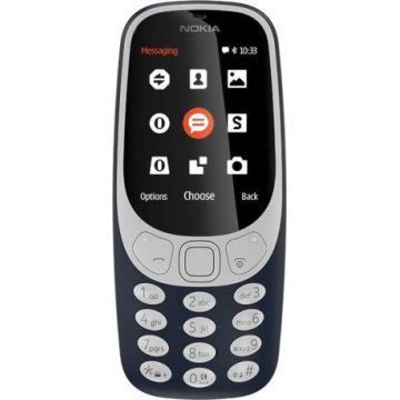 Telefon Mobil Nokia 3310 (2017), TFT 2.4inch, 16MB, Dual Sim (Albastru)