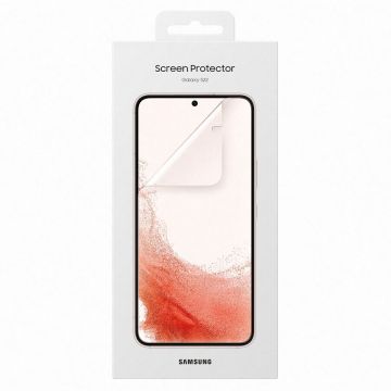 Folie de protectie Samsung pentru Galaxy S22, Transparent