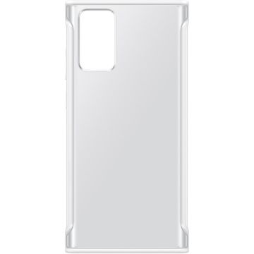 Galaxy Note 20; Clear Protective Cover; White