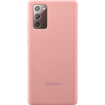 Galaxy Note 20; Silicone Cover; Copper Brown