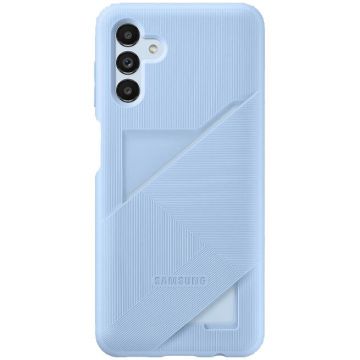 Husa de protectie Samsung Card Slot Cover pentru Galaxy A13 5G, Artic Blue