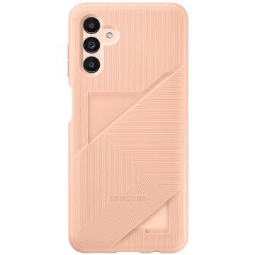 Husa de protectie Samsung Card Slot Cover pentru Galaxy A13 5G, Peach
