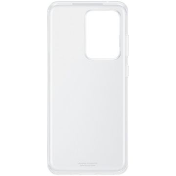 Husa de protectie Samsung Clear Cover pentru Galaxy S20 Ultra, Transparent