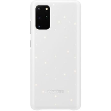 Husa de protectie Samsung LED Cover pentru Galaxy S20+, White