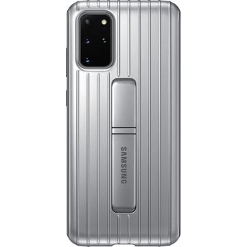 Husa de protectie Samsung Protective Standing Cover pentru Galaxy S20 Plus, Silver
