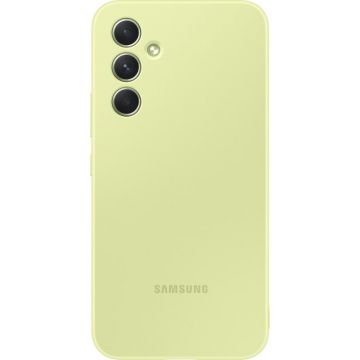 Husa de protectie Samsung Silicone Case pentru Galaxy A54 (A546), Verde Lime