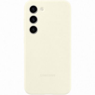 Husa de protectie Samsung Silicone Case pentru Galaxy S23, Cotton
