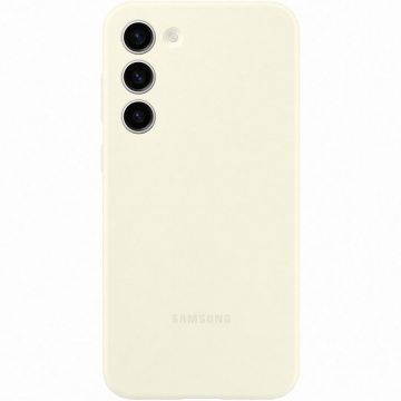 Husa de protectie Samsung Silicone Case pentru Galaxy S23 Plus, Cotton