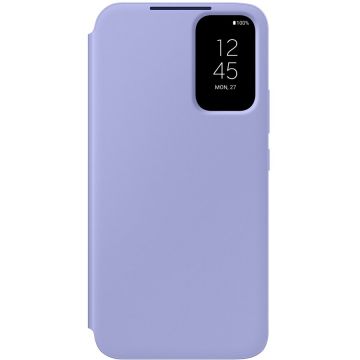 Husa de protectie Samsung Smart View Wallet Case pentru Galaxy A34, Blueberry