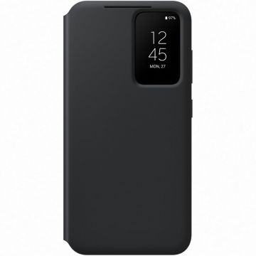 Husa de protectie Samsung Smart View Wallet Case pentru Galaxy S23, Black