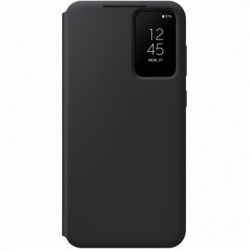 Husa de protectie Samsung Smart View Wallet Case pentru Galaxy S23 Plus, Black