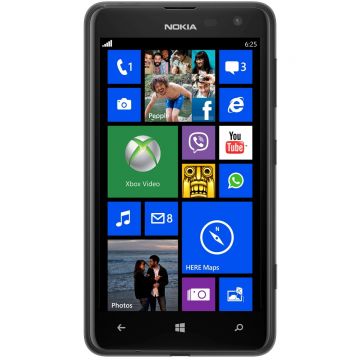 Resigilat - Telefon mobil Nokia 625 Lumia, 512MB RAM, 8GB, 4G, Single-SIM, Black