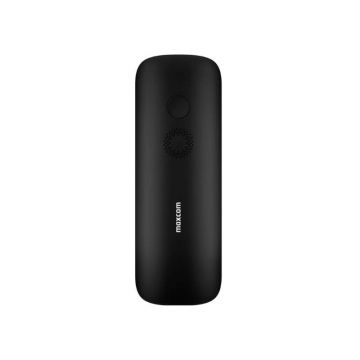 Telefon MaxCom Comfort MM740 Dual SIM black + stand incarcare cu radio si boxe incorporate