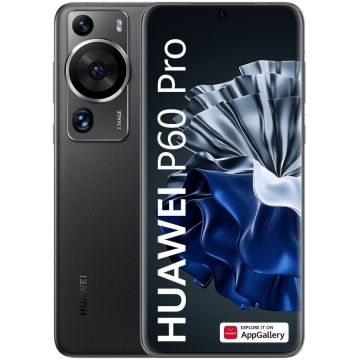 Telefon mobil Huawei P60 Pro, 8GB RAM, 256GB, 4G, Black