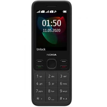 Telefon mobil Nokia 150 (2020), 4MB RAM, 2G, Dual SIM, Black