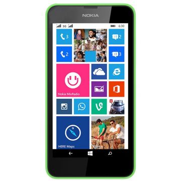 Telefon mobil Nokia 630 Lumia, 512MB RAM, 8GB, Dual SIM, Green