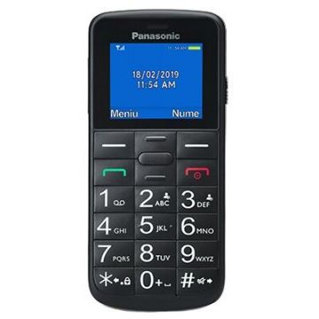 Telefon mobil Panasonic KX-TU110EXB, Negru