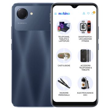 Telefon mobil Realme Narzo 50i Prime, 4G, 32 GB, 3GB RAM, Dual-Sim, Albastru Dark