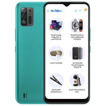 Telefon mobil ZTE Blade A52 Lite, 4G, 32GB, 2GB RAM, Dual-SIM, Verde Glowing