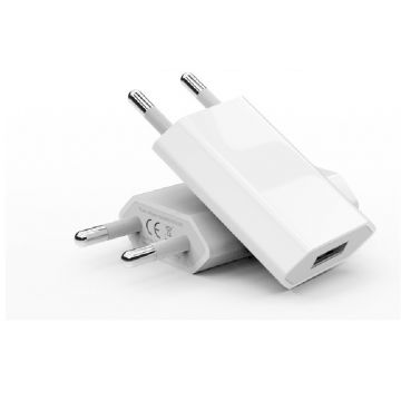 Incarcator priza Universal, EnviroBest, USB, 5V/1A, Alb