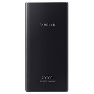 Resigilat - Baterie externa Samsung, 20000 mAh, 2xType-C, 1xUSB, EB-P5300XJEGEU, Dark Gray