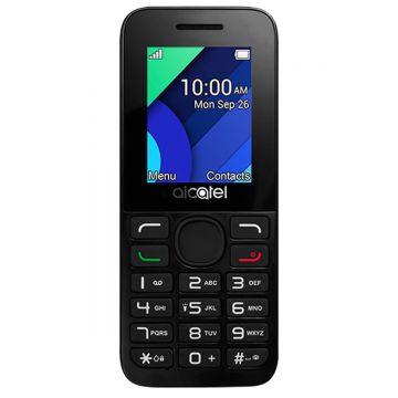 Resigilat - Telefon mobil Alcatel 1054X, Single-Sim, 800 mAh, Negru-Alb