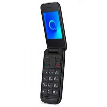 Resigilat - Telefon mobil Alcatel 2057D, 4MB, 4MB RAM, Dual-SIM, Volcano Black
