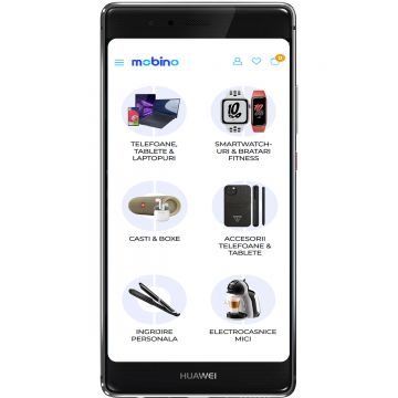 Resigilat - Telefon mobil Huawei P9 Plus, 64GB, 4GB RAM, Dual-SIM, 4G, Gri Quartz