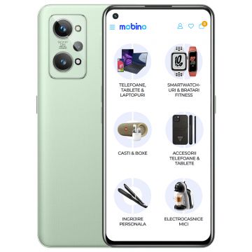 Resigilat - Telefon mobil REALME GT 2, 5G, 128GB, 8GB RAM, Dual-SIM, Verde Paper Resigilat - Telefon mobil REALME GT 2, 5G, 128GB, 8GB RAM, Dual-SIM, Verde Paper