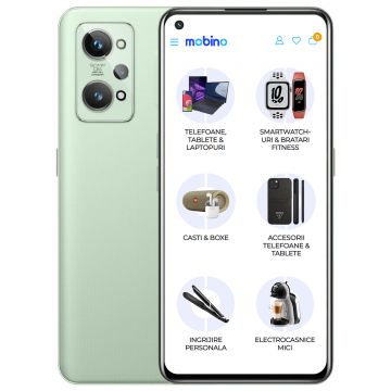 Resigilat - Telefon mobil REALME GT 2, 5G, 128GB, 8GB RAM, Dual-SIM, Verde Paper