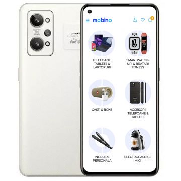 Resigilat - Telefon mobil REALME GT 2, 5G, 128GB, 8GB RAM, Dual-SIM, Alb Paper Resigilat - Telefon mobil REALME GT 2, 5G, 128GB, 8GB RAM, Dual-SIM, Alb Paper