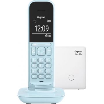 Telefon DECT fara fir Gigaset CL390 A, Caller ID, Alarma (Albastru)