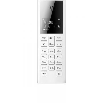 Telefon Fix fara fir Philips Wireless Linea V M3501W/34, Alb