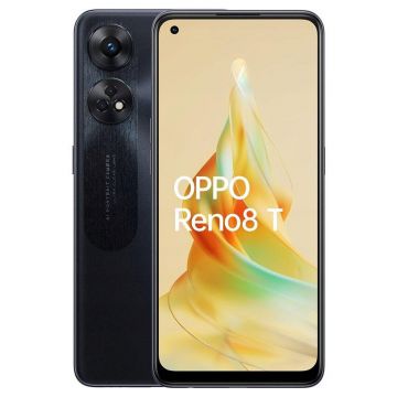 Telefon mobil Oppo Reno8 T, 4G, 128GB, 8GB RAM, Dual-SIM, Negru Midnight