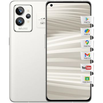 Telefon mobil Realme GT2 Pro, 5G, 128GB, 8GB RAM, Dual-SIM, Alb