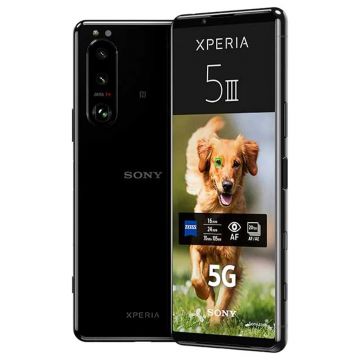 Telefon mobil Sony Xperia 5 III, 5G, 128GB, 8GB RAM, Dual Sim, Negru